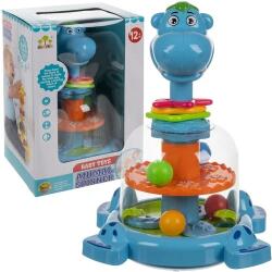 Kruzzel Jucărie Interactivă Hipopotam cu Bile Colorate (00024643)