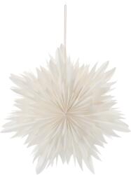 BackHomeLiving Steaua decorativă din hârtie albă, cu două straturi - 40 cm (AIP9102)