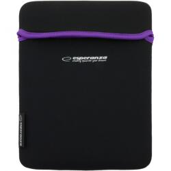 Esperanza Husa de neopren Esperanza pentru tabletă 9.7, negru și violet (ET172V)