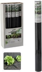 Gardenline Folie neagră pentru mulcire și combaterea buruienilor - 1 x 30 m 50g/m (AGO2180)