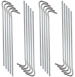 VERK GROUP Cuie de cort din oțel, set de 20 bucăți, 18 cm (14535) Cort