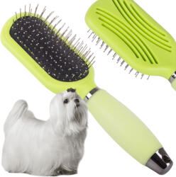 Verk Group Perie de curățare automată pentru părul animalelor de toate mărimile, verde (19470)