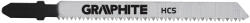 GRAPHITE Pânze de fierăstrău cu clichet, 15TPI, mâner în T, 25 buc (57H770-25)