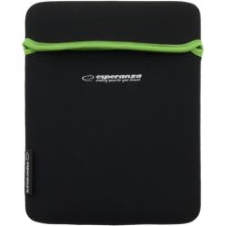 Esperanza Husa neopren pentru tabletă Esperanza, 9.7, negru și verde (ET172G)