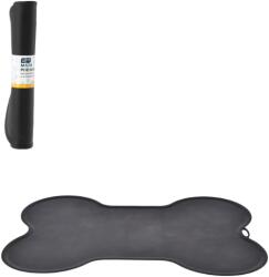BackHomeLiving Covor Antiderapant pentru Bolul de Hrană al Animalelor - 51 x 37 x 0.8 cm - Os (PET9547)