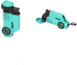 Eurojet szúrólángos szivargyújtó beépített szivarfúróval, használható mint szivartartó is - zöld (A-250067)