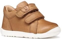 GEOX gyerek félcipő bőrből MACCHIA - barna 25