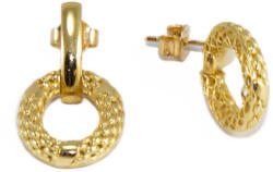Ékszershop Fonott ovál arany fülbevaló (1328817)