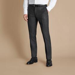 Charles Tyrwhitt Ultimate Performance Suit Trousers - Charcoal - Slim fit | 32 | 32