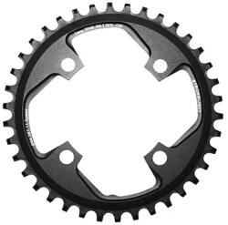 Stronglight 38T lánckerék MTB-hez, egysebességes, 94 mm, fekete, alumínium 7075, 4 kar, SRAM X01-hez, 5 mm vastagság STRONGLIGHT Bicikli alkatrészek Kerékpár alkatrészek Kerékpár lánctányérok