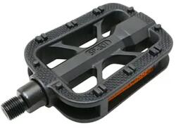 P2R (Vélo) P2R Flat Pedal Junior MTB pedál, műgyanta, fekete, 1/2" (pár) P2R (Vélo) Bicikli alkatrészek Kerékpár alkatrészek Kerékpár pedálok
