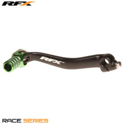 RFX Váltópedál / kar RFX Race fekete / zöld - Kawasaki KXF 450 2016 utáni modellekhez RFX Erőátviteli alkatrészek Váltók és alkatrészeik Váltókarok