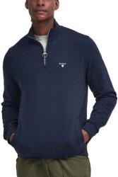 Barbour Beckhill Fél cipzáras Pulóver - Sötétkék - XXXL