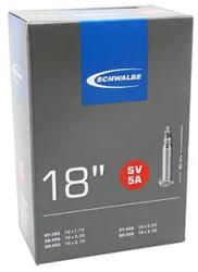 SCHWALBE (Vélo) SCHWALBE belső gumi kerékpárhoz 450 x 55A - 18" Schrader szelep (teljesen alumínium) (47-355 - 60-355) (SV5A) SCHWALBE (Vélo) Bicikli alkatrészek Kerékpár alkatrészek Bicikli belső gumik