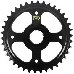 Bafang lánctányér VAE motorhoz M210 CL, 49 mm, 38 fog, fekete (CW G210.1C) Bafang Bicikli alkatrészek Kerékpár alkatrészek Kerékpár lánctányérok