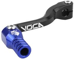 Voca Racing váltókar MINARELLI 50 AM6, BETA 50 RR, RIEJU 50 MRT, SHERCO 50 SM-R, SE-R alumínium CNC fekete-kék (összecsukható) Voca Racing Erőátviteli alkatrészek Váltók és alkatrészeik Váltókarok