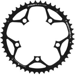 Specialites Ta SYRIUS 46 fogas lánctányér országúti kerékpárhoz, 5 karos, 110 mm, külső, fekete, ALU 7075, SHIMANO 10-11 sebesség SPECIALITES TA Bicikli alkatrészek Kerékpár alkatrészek Kerékpár lánctányérok