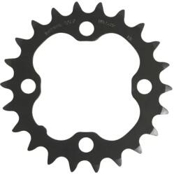 SHIMANO DEORE M590-LX 22T lánckerék MTB-hez, tripla hajtáshoz, 9 sebességes, fekete, 4 karos SHIMANO Bicikli alkatrészek Kerékpár alkatrészek Kerékpár lánctányérok