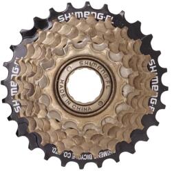 NEWTON P2R 7 sebességes szabadonfutó fogaskeréksor, 14-28 indexelt, bronz-fekete NEWTON Bicikli alkatrészek Kerékpár alkatrészek Kerékpár kazetták