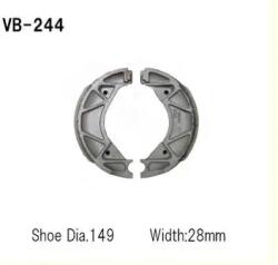 Wesrah VB-244 fékpofa Wesrah Futómű és fék alkatrészek Fékpofák (dobfék)