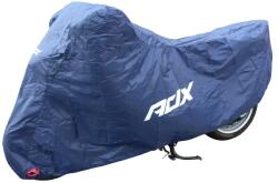 ADX motorkerékpár takaróponyva, 100% vízálló, fekete, 246x104x127 cm (poliészter, csattal és fűzőlyukakkal) ADX Vázak, idomok, kiegészítők Járműtakarók és lábvédők