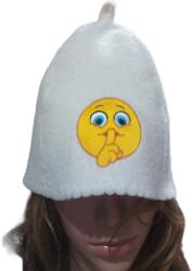 Sauna Cool Psszt fehér filc szaunasapka