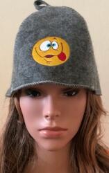 Sauna Cool Party UP mintás filc szaunasapka