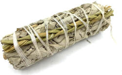 Sauna Cool Csomagolt Füstölő Köteg- Fehér Zsálya és Édesfű 10cm