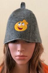 Sauna Cool Szürke filc szaunasapka csak abba ne hagyd