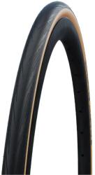 SCHWALBE (Vélo) SCHWALBE LUGANO2 700x25 (25-622) országúti gumi, fekete-bézs SCHWALBE (Vélo) Bicikli alkatrészek Kerékpár alkatrészek Kerékpár gumik