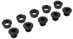 NEWTON lánckerék csavar szett alumínium fekete, egysebességeshez (5 db-os szett) NEWTON Bicikli alkatrészek Kerékpár alkatrészek Kerékpár lánctányérok