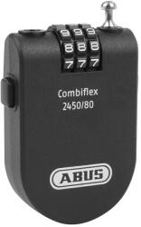ABUS ABUS COMBIFLEX kerékpár kombinációs kábelzár fekete, 800 mm hossz, 1.8 mm átmérő ABUS (Vélo) Bicikli alkatrészek Kerékpáros kiegészítők Biciklizárak