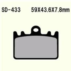 Wesrah VD-433 fékbetét Wesrah Futómű és fék alkatrészek Fékbetétek (tárcsafék)