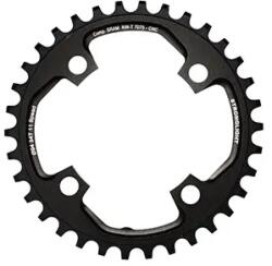 Stronglight 34T MTB lánctányér, egyes, 94 mm fekete, alumínium 7075, 4 karos, SRAM X01 11 sebességhez, 5 mm vastag STRONGLIGHT Bicikli alkatrészek Kerékpár alkatrészek Kerékpár lánctányérok
