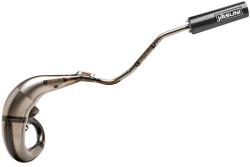 Yasuni CROSS ML kipufogó 50cc motorhoz, lakkozott, Beta 50 RR/Rieju 50 MRX, SMX (felső rögzítés - bal oldal, karbon hangtompító) - TUB807TC-19 Yasuni Kipufogók és alkatrészeik Kipufogók Moped kipufogók (tuni