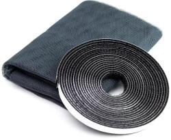 WTools Rovarháló (szúnyogháló) tépőzáras 100x130cm fekete (2162457)