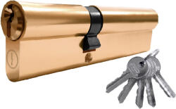 Dom-Elzett Hengerzárbetét 40/50mm réz 5 kulcsos Elzett-Economy 753 (FXK08773)