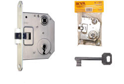 Dom-Elzett Ajtózár Lővér normál zárólemez nélkül Elzett 1391 Ikva Strong (FXBSK00001000)