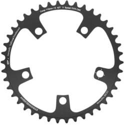 Stronglight CT2 CAMPAGNOLO ULTRA TORQUE "INNER" lánctányér országúti kerékpárhoz, 5 karos, 42T, 110 mm, fekete, 11 sebességes RECORD-CHORUS-ATHENA belső menetes STRONGLIGHT Bicikli alkatrészek Kerékpár alkatrésze