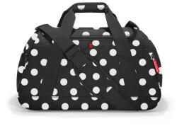 Reisenthel ACTIVITYBAG fekete, nagy fehér pettyes sporttáska MX7073 - borond-aruhaz