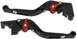 Avoc állítható, felhajtható fékkar szett (jobb+bal) Yamaha 700 MT-07 2014-2018, fekete eloxált CNC Avoc Erőátviteli alkatrészek Kuplungok és alkatrészeik Kuplungkarok