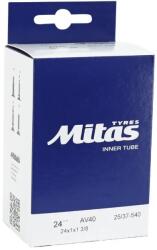 RUBENA belső gumi kerekesszékhez 24 x 1 3/8, MITAS normál szelep (20-37-541) RUBENA Bicikli alkatrészek Kerékpár alkatrészek Bicikli belső gumik