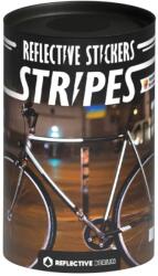 Reflective Berlin Univerzális fényvisszaverő matrica szett vázra, alvázra - fekete (dobozos) REFLECTIVE BERLIN Bicikli alkatrészek Kerékpáros kiegészítők Kerékpár világítások és visszaverők