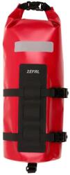 ZEFAL Z Adventure Fork Pack piros villa táska, tépőzáras rögzítéssel (36, 5 cm hosszú x 15 cm átmérő, 6 liter) ZEFAL Bicikli alkatrészek Kerékpáros kiegészítők Kerékpár nyeregtáskák és kormánytáskák