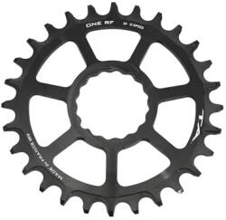 Specialites Ta lánctányér MTB-hoz, 28T, TA ONE RF Direct Mount, fekete, RACE FACE CINCH 12 sebességhez SPECIALITES TA Bicikli alkatrészek Kerékpár alkatrészek Kerékpár lánctányérok