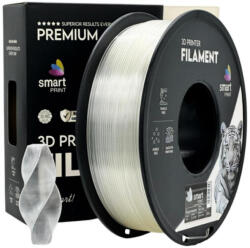  HS-PLA, nagy sebességű nyomtatásra is alkalmas ÁTLÁTSZÓ filament - 1kg - átmérő 1, 75mm +/- 0, 03mm / Smart Print