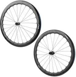 FIR FC 50 PRO Centerlock karbon tárcsafékes gravel/országúti kerékszett 700C, fekete, SRAM XDR 12 sebességes kazettához, átütőtengely 12-100 és 12-142 mm, 46-50 mm magas profil (pár), tubeless ready FIR B