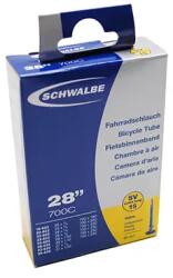SCHWALBE (Vélo) SCHWALBE SV15 700 x 18-25 kerékpár belső gumi, Presta szelep, alumínium, 60 mm SCHWALBE (Vélo) Bicikli alkatrészek Kerékpár alkatrészek Bicikli belső gumik