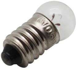 P2R P2R 6V 0, 6W E10 G14 izzó - átlátszó (kerékpár hátsó lámpához, 10 db-os doboz) P2R (Vélo) Bicikli alkatrészek Kerékpáros kiegészítők Kerékpár világítások és visszaverők