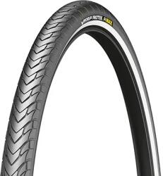 MICHELIN (Vélo) MICHELIN Protek Max 700 x 35 E-bike gumiabroncs, fekete, fényvisszaverő csíkkal (35-622), merev, E-bike jóváhagyott e50 MICHELIN (Vélo) Bicikli alkatrészek Kerékpár alkatrészek Kerékpár gumik